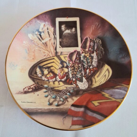 1994 The Hamilton Collection "In Her Steps" Plate - Picture 1 of 10